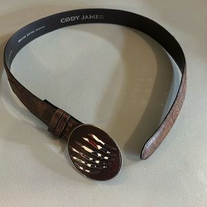 Cody James western belt with buckle